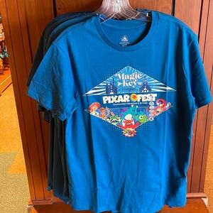 Disney Parks Pixar Fest Magic Key T Shirt